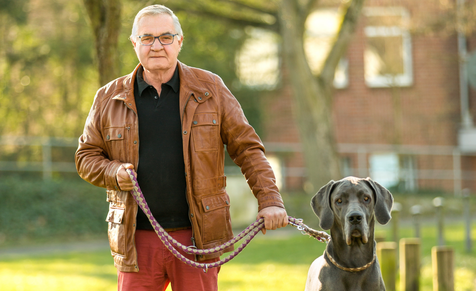 Hans F., Doggenliebhaber